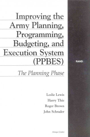 Książka Improving the Army Planning, Programme, Budgeting Lewis