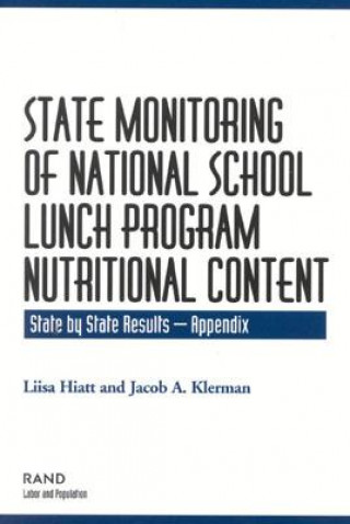 Carte State Monitoring of National School Lunch Program Nutritional Content: State by State Results Liisa Hiatt