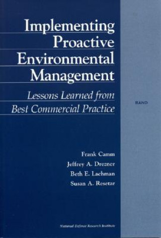 Könyv Implementing Proactive Environmental Management Frank Camm
