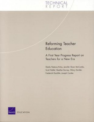 Buch Reforming Teacher Education Sheila Kirby