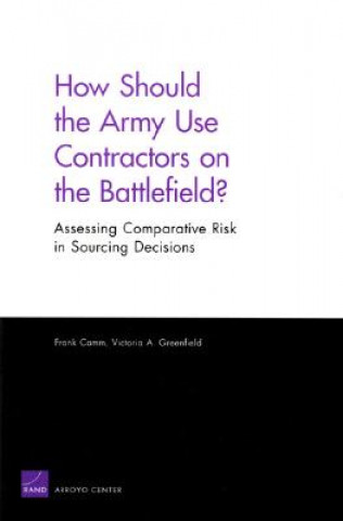 Carte How Should the Army Use Contractors on the Battlefield? Frank Camm