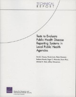 Carte Tests to Evaluate Public Health Disease Reporting Systems in Local Public Health Agencies David J. Dausey