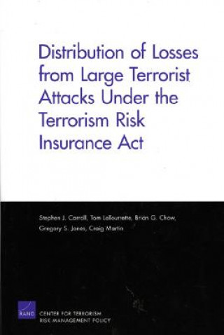 Książka Distribution of Losses from Large Terrorist Attacks Under the Terrorism Risk Insurance Act (2005) Stephen Carroll