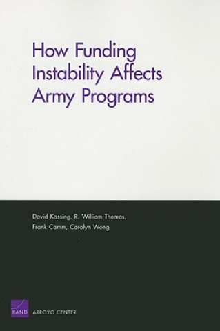 Book How Funding Instability Affects Army Programs David Kassing