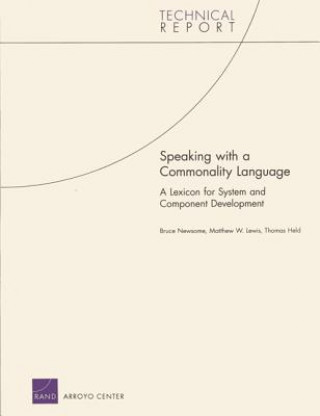 Carte Speaking with a Commonality Language Bruce Newsome