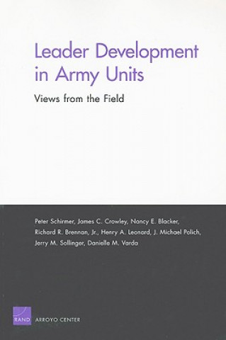Kniha Leader Development in Army Units Peter Schirmer