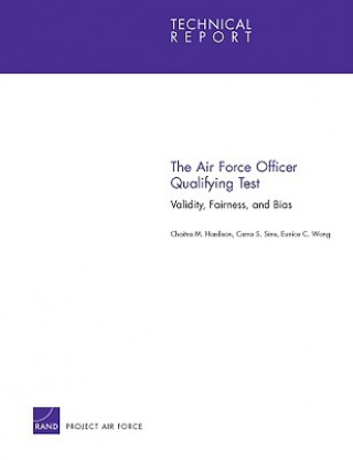 Kniha Air Force Officer Qualifying Test Chaitra M Hardison