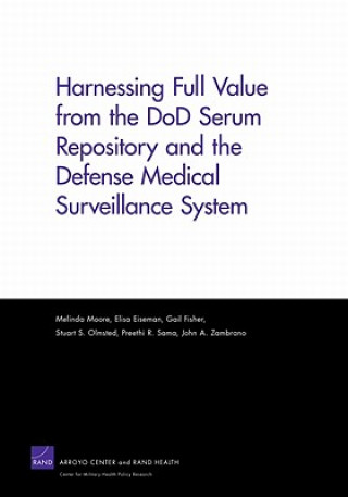 Könyv Harnessing Full Value from the DOD Serum Repository and the Defense Medical Surveillance System Melinda Moore