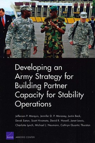 Carte Developing an Army Strategy for Building Partner Capacity for Stability Operations Jefferson P Marquis