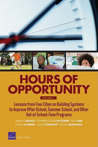 Könyv Hours of Opportunity, Volume 1 Susan J Bodilly