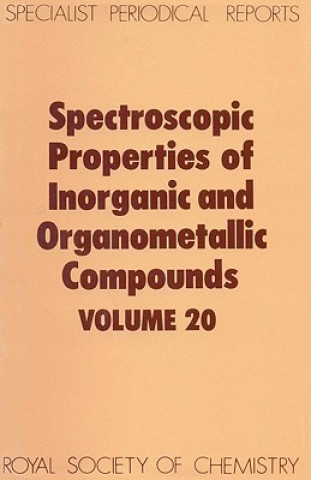 Książka Spectroscopic Properties of Inorganic and Organometallic Compounds 