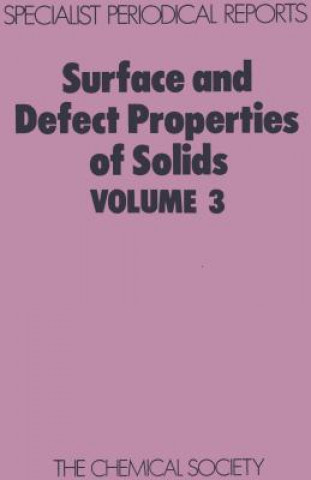 Book Surface and Defect Properties of Solids 