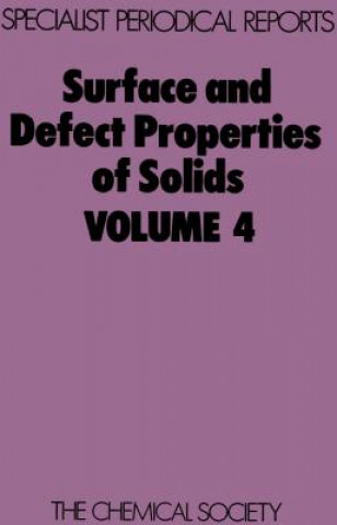 Book Surface and Defect Properties of Solids 