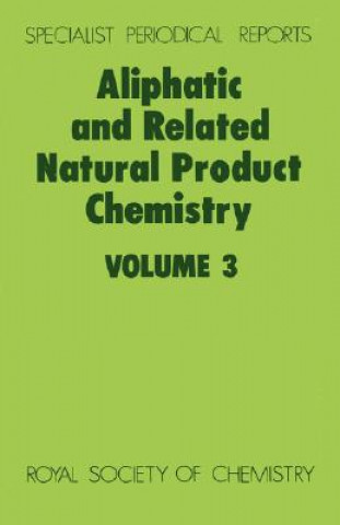 Knjiga Aliphatic and Related Natural Product Chemistry 