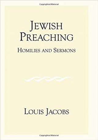 Libro Jewish Preaching Louis Jacobs