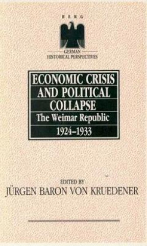 Kniha Economic Crisis and Political Collapse Kruedener von
