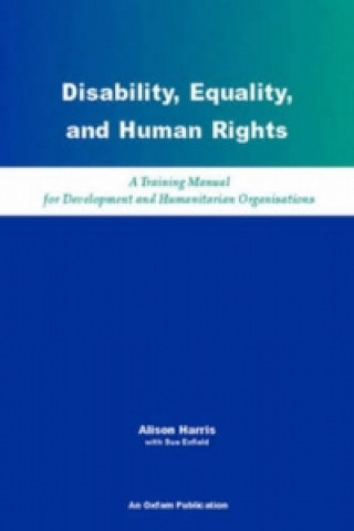Kniha Disability, Equality and Human Rights Alison Harris