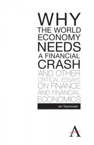 Buch Why the World Economy Needs a Financial Crash and Other Critical Essays on Finance and Financial Economics Jan Toporowski