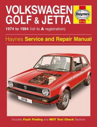Carte VW Golf And Jetta Petrol A. K. Legg