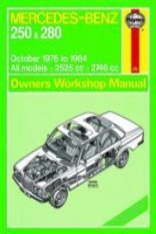 Книга Mercedes-Benz 250 & 280 123 Series Petrol Owner's Haynes Publishing