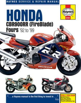 Kniha Honda CBR900RR Haynes Publishing