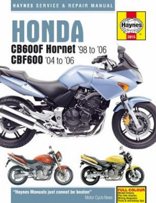 Knjiga Honda CB600F Hornet Haynes Publishing