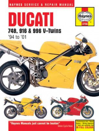 Kniha Ducati 748, 916 & 996 Haynes Publishing
