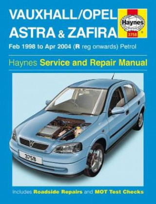 Книга Vauxhall/Opel Astra & Zafira Petrol Haynes Publishing