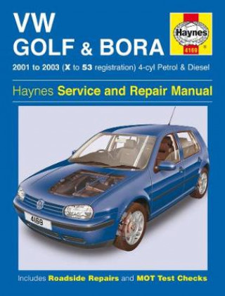 Kniha VW Golf & Bora Haynes Publishing