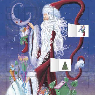 Kalendár/Diár Santa and the Moon advent calendar (with stickers) 