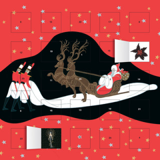 Kalender/agenda Entrance of Santa Claus advent calendar 