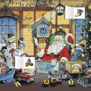 Kalendar/Rokovnik Letter to Santa advent calendar (with stickers) Flame Tree Studio