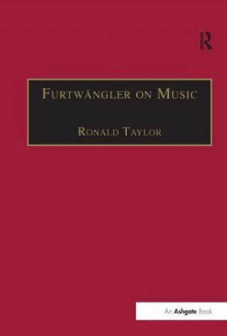 Könyv Furtwangler on Music Wilhelm Furtwangler