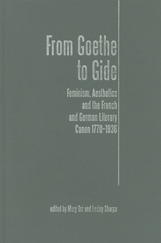 Könyv From Goethe To Gide Mary Orr
