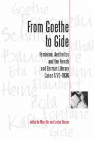 Kniha From Goethe To Gide Mary Orr