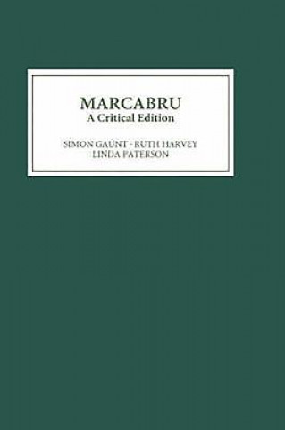 Könyv Marcabru: A Critical Edition Simon Gaunt