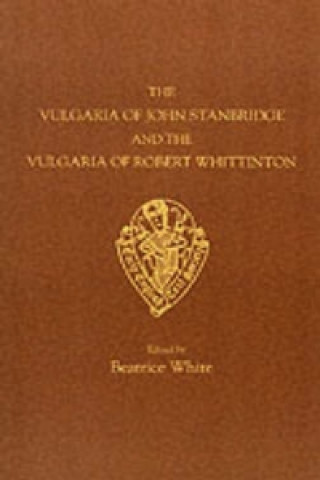 Książka Vulgaria and Robert Whittinton John Stanbridge