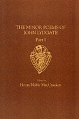 Knjiga Minor Poems John Lydgate