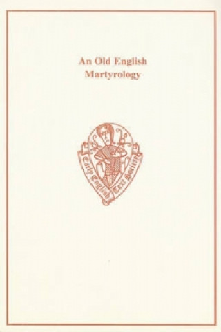 Kniha Old English Martyrology 