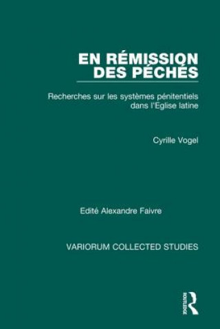 Kniha En remission des peches Cyrille Vogel