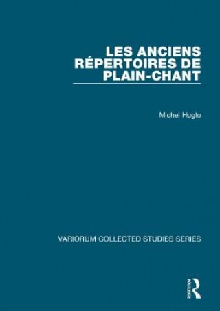 Buch Les anciens repertoires de plain-chant Michel Huglo