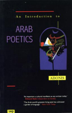 Kniha Introduction to Arab Poetics Adonis