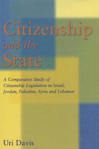 Książka Citizenship and the State Uri Davis