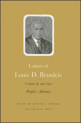 Książka Letters of Louis D.Brandeis Louis D. Brandeis