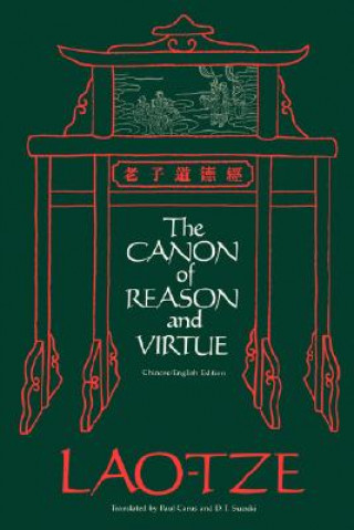 Kniha Canon of Reason and Virtue Lao zi