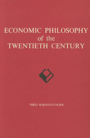 Kniha Economic Philosophy Suranyi Unger