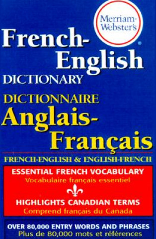 Book Merriam Webster's French-English Dictionary Merriam-Webster