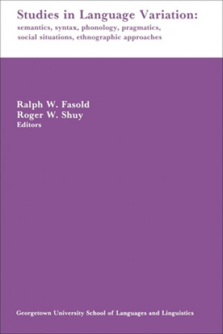 Book Studies in Language Variation Ralph W. Fasold