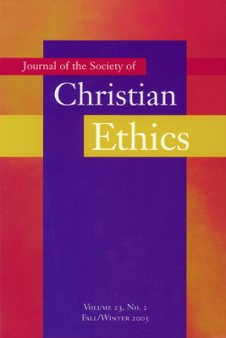 Книга Journal of the Society of Christian Ethics 