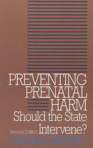 Könyv Preventing Prenatal Harm Deborah Mathieu